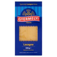 Gyermelyi Lasagne négytojásos durumtészta 500 g