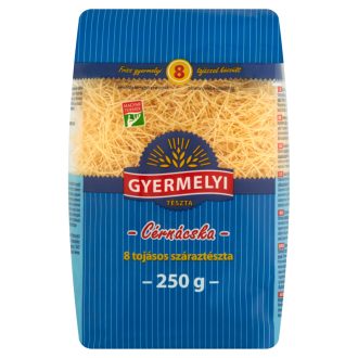 Gyermelyi cérnácska 8 tojásos száraztészta 250 g