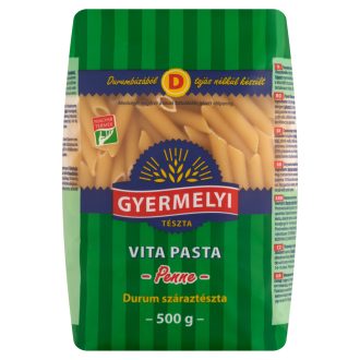 Gyermelyi Vita Pasta Penne durum száraztészta 500 g