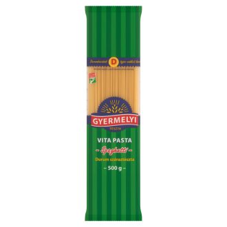 Gyermelyi Vita Pasta Spaghetti durum száraztészta 500 g