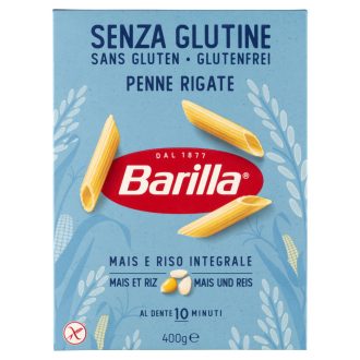   Barilla Penne Rigate gluténmentes apró száraztészta 400 g