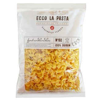 Ecco La Pasta száraztészta 500g durum fodros kocka