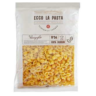 Ecco La Pasta száraztészta 500g durum kagyló