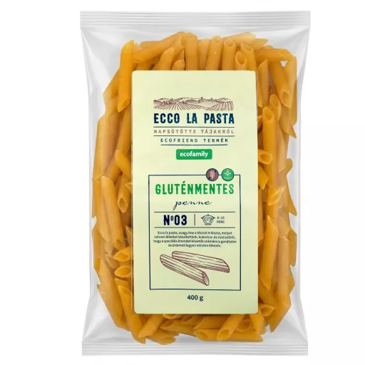 Ecco La Pasta száraztészta 400g Penne gluténmentes