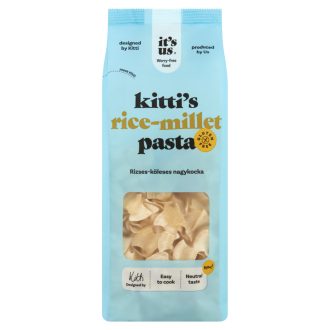   It's Us Nagykocka gluténmentes rizses-köleses száraztészta 200 g