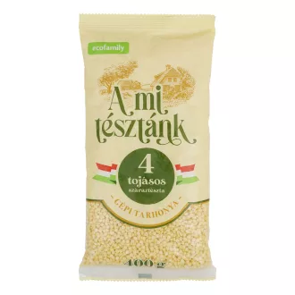   A mi tésztánk száraztészta 400g Gépi tarhonya 4 tojásos