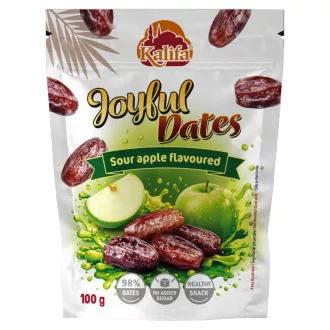 Kalifa Joyful ízesített datolya 100g savanyú alma HCN