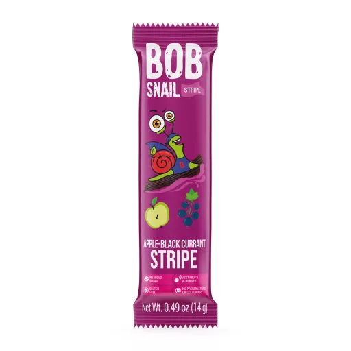 Bob Snail gyümölcsszelet 14g alma-feketeribizli