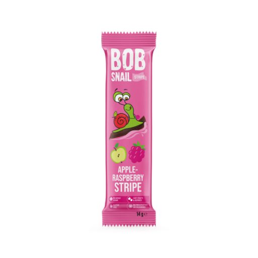 Bob Snail gyümölcsszelet 14g alma-málna
