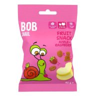 Bobsnail gyümölcs snack 40g alma-málna