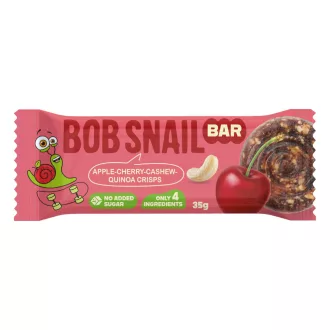   Bobsnail gyümölcsszelet 35g ropogós magokkal alma-meggy-kesudió-quinoa