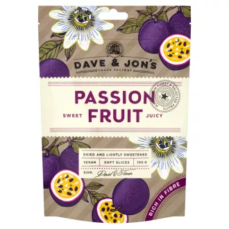 Dave&Jon's szárított maracuja 100g (Passion Fruit)