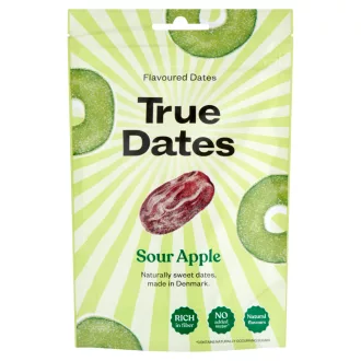   True Dates magnélküli datolya savanyú alma ízesítéssel 100 g
