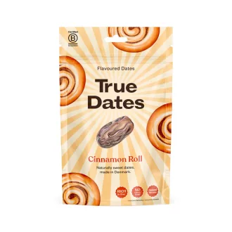   True Dates magnélküli ízesített datolya 100g Cinnamon Roll