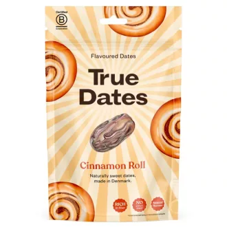   True Dates magnélküli ízesített datolya 100g Cinnamon Roll