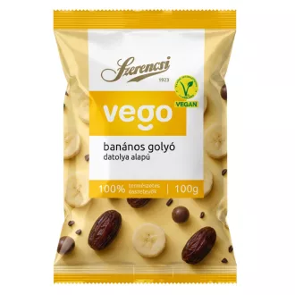 Szerencsi Vego Balls datolyagolyó 100g banános