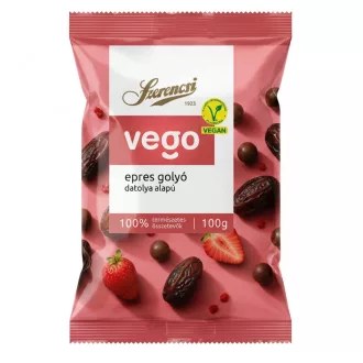 Szerencsi Vego Balls datolyagolyó 100g epres
