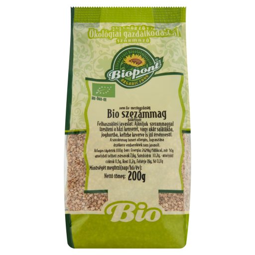 Biopont BIO szárított szezámmag 200 g