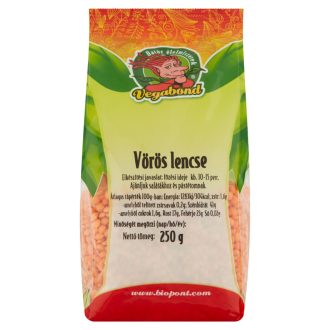 Vegabond vörös lencse 250 g