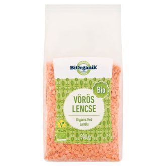 BiOrganik bio vörös lencse 500 g