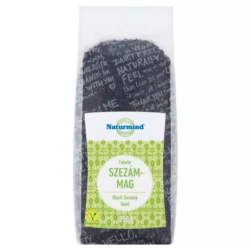 Naturmind szezámmag 250g fekete