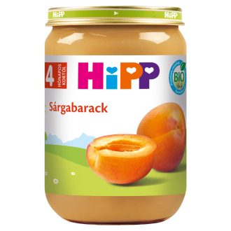 HiPP bio sárgabarack bébidesszert 4 hónapos kortól 190 g