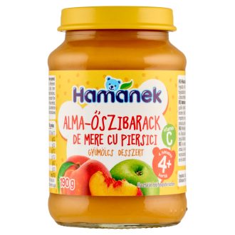 Hamánek bébi desszert 190g alma őszibarack 4hó+