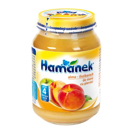 Hamánek bébi desszert 190g alma őszibarack 4hó+