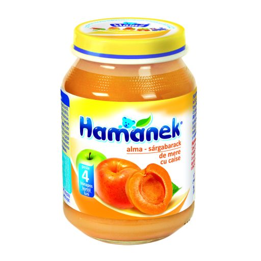 Hamánek bébi desszert  190g alma sárgabarack 4hó+