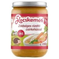   Kecskeméti zöldséges rizottó csirkehússal bébiétel 5 hónapos kortól 190 g