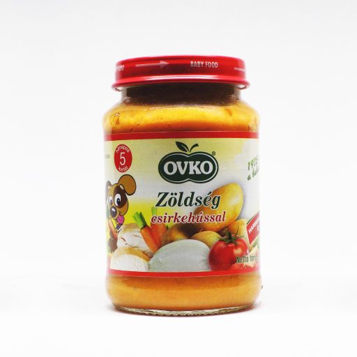 Ovko bébiétel 190g zöldség csirkehússal 5hó+