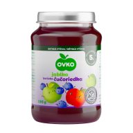 Ovko bébi desszert 190g alma-áfonya 5hó+