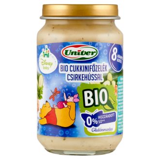  Univer cukkinifőzelék csirkehússal bébiétel 8 hónapos kortól 163 g