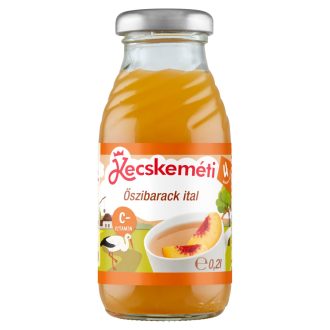 Kecskeméti őszibarack ital 4 hónapos kortól 0,2 l
