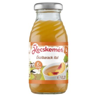 Kecskeméti őszibarack ital 4 hónapos kortól 0,2 l