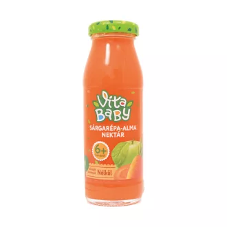   Vitababy gyümölcsital 175ml sárgarépa-alma 70% gyümölcst.
