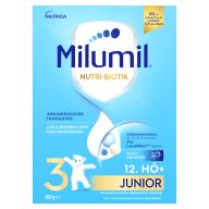   Milumil Nutri-Biotik 3 Junior tejalapú anyatej-kiegészítő tápszer 12. hó+ 500 g