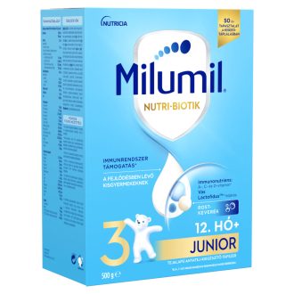  Milumil Nutri-Biotik 3 Junior vaníliaízű tejalapú italpor 12 hó+ 500 g