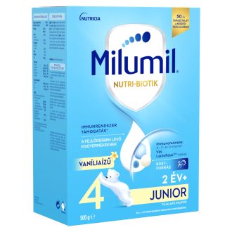   Milumil Nutri-Biotik 4 Junior vaníliaízű tejalapú italpor 2 év+ 500 g