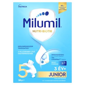 Milumil Nutri-Biotik 5 Junior tejalapú italpor 3 év+ 500 g