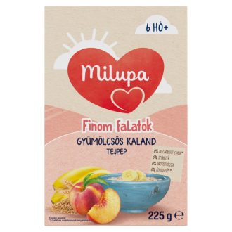   Milupa Finom falatok gyümölcsös kaland tejpép 6 hó+  225 g