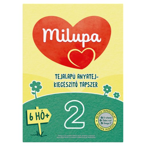Milupa 2 tejalapú anyatej-kiegészítő tápszer 6 hó+ 500 g