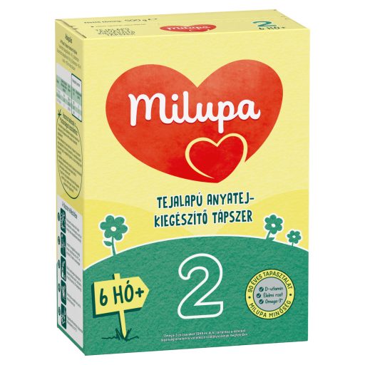 Milupa 2 tejalapú anyatej-kiegészítő tápszer 6 hó+ 500 g