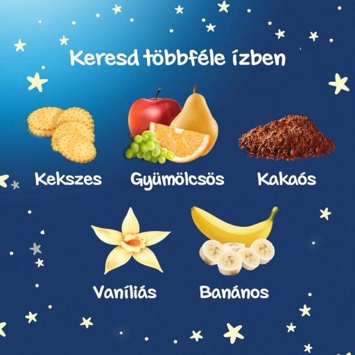 Nestlé Pizsama Hami UHT vaníliás ízű folyékony gabonás bébiétel 6 hónapos kortól 2 x 200 ml (400 ml)