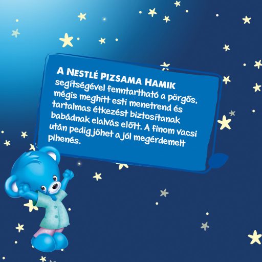 Nestlé Pizsama Hami UHT vaníliás ízű folyékony gabonás bébiétel 6 hónapos kortól 2 x 200 ml (400 ml)