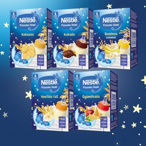 Nestlé Pizsama Hami UHT vaníliás ízű folyékony gabonás bébiétel 6 hónapos kortól 2 x 200 ml (400 ml)