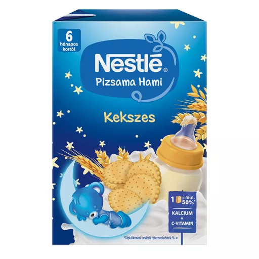 Nestlé Pizsama Hami UHT kekszes folyékony gabonás bébiétel 6 hónapos kortól 2 x 200 ml (400 ml)