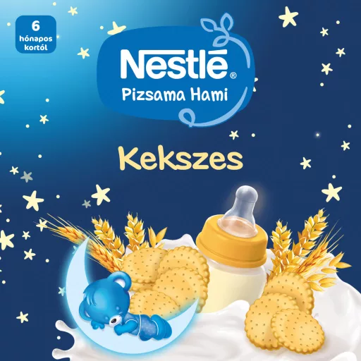 Nestlé Pizsama Hami UHT kekszes folyékony gabonás bébiétel 6 hónapos kortól 2 x 200 ml (400 ml)