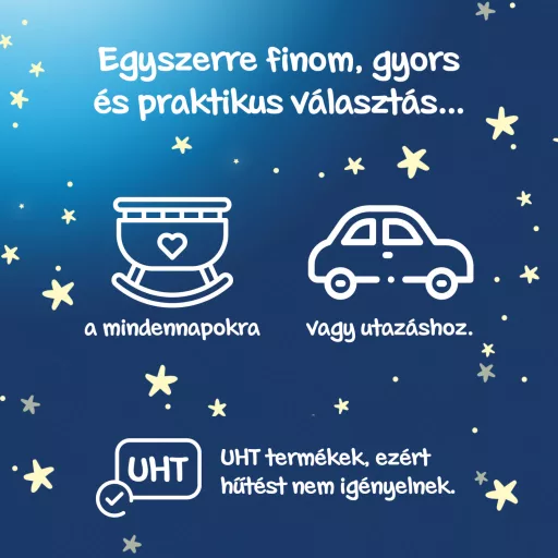 Nestlé Pizsama Hami UHT kekszes folyékony gabonás bébiétel 6 hónapos kortól 2 x 200 ml (400 ml)