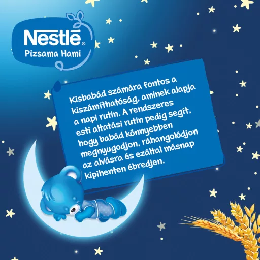 Nestlé Pizsama Hami UHT kekszes folyékony gabonás bébiétel 6 hónapos kortól 2 x 200 ml (400 ml)